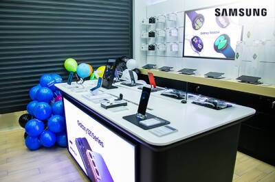 В Ташкенте открылся фирменный магазин Samsung Electronics
