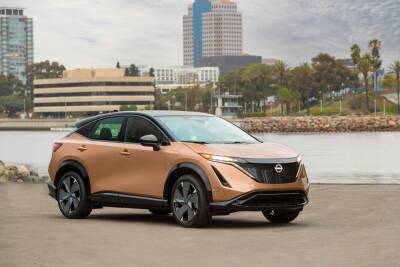 В США стартовали предзаказы на электрокроссовер Nissan Ariya, доступны четыре версии по цене от $45,9 тыс. до 58,9 тыс.