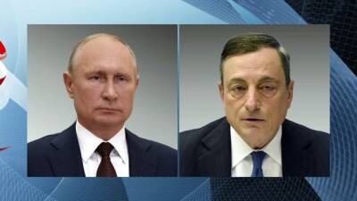 Президенты России и Италии обсудили ситуацию на границе Белоруссии с ЕС