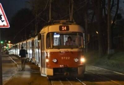 В Киеве популярный маршрут трамвая изменит график движения