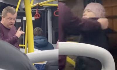 «Ты у меня будешь звездой ютуба!»: маршрутчик обматерил пассажирку без маски и вышвырнул её из автобуса
