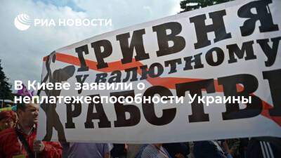 Киевский эксперт Степанюк заявил о неспособности Украины платить по долгам