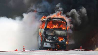 В ДТП с туристическим автобусом в Болгарии погибли 46 человек