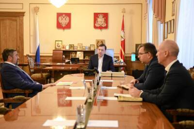 Губернатор Островский и гендиректор «Акрона» Куницкий подтвердили намерения о сотрудничестве