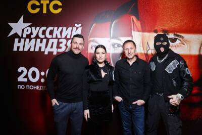 Моргенштерн с женой посетил премьеру шоу "Русский ниндзя"