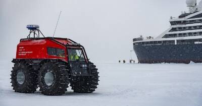 Арктический круиз: украинские вездеходы успешно покорили Северный полюс (фото) - focus.ua - Украина - Франция