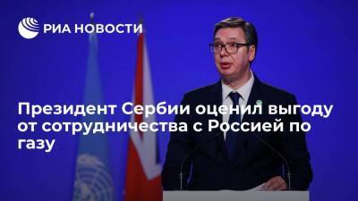 Вучич: если бы не сотрудничество с Россией, Сербия платила бы 800-900 евро за газ