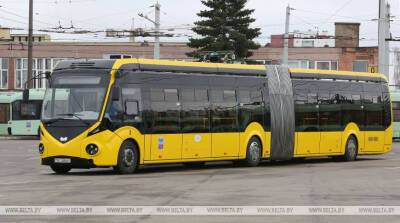 Почти треть обновок в парке "Минсктранса" в этом году составили троллейбусы и электробусы