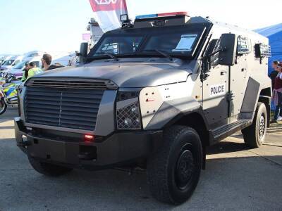 В Израиле презентовали новый бронеавтомобиль StormRider