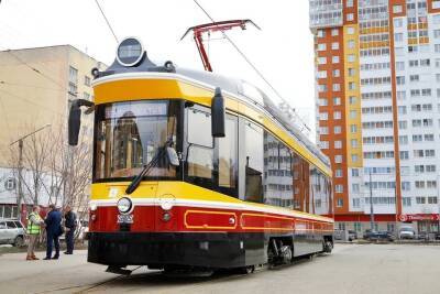 Восьмой трамвай в стиле «ретро» прибыл в Нижний Новгород