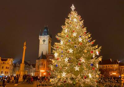 Прага отменила церемонию зажжения главной рождественской елки