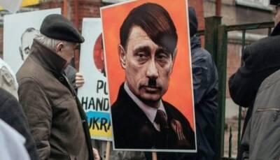 Как Путина под Гитлера гримируют