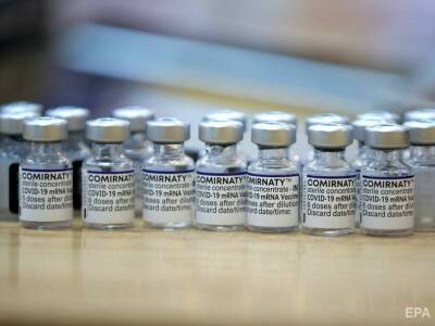 Украина подписала контракт на поставки COVID-вакцины Pfizer в 2022–2023 годах