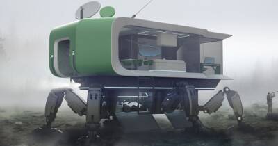 Инженер предложил концепт "умного" передвижного дома для путешественников (фото)