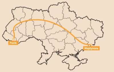 УЗ показала самый длинный в Украине маршрут поезда