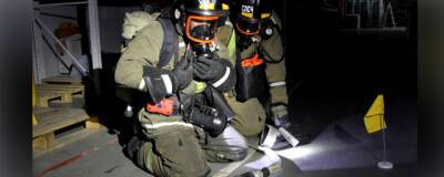 Пожарные Новосибирска провели учения в ТК «Колорлон»