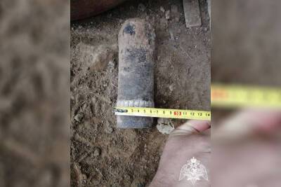 Житель Астраханской области нашел фугасный снаряд времен ВОВ