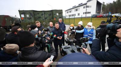 Кунцевич: созданные условия для работы СМИ на границе говорят об открытости Беларуси