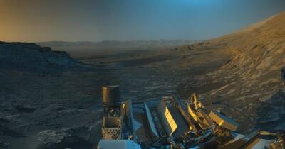 Открытка с Марса. Curiosity сделал панорамное изображение Красной планеты (фото)