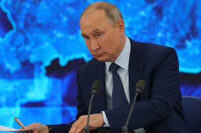 Кремль назвал сроки итоговой пресс-конференции Путина