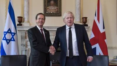 Борис Джонсон рассказал Ицхаку Герцогу о британской позиции по сделке с Ираном