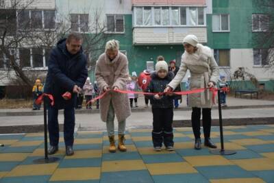 В Белгородской области открыли четыре новые спортплощадки