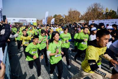 Команда Herbalife Nutrition приняла участие в Samarkand Half Marathon
