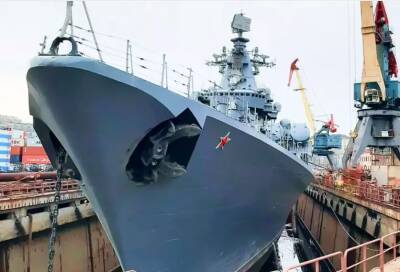 Флагман Тихоокеанского флота гвардейский ордена Нахимова ракетный крейсер «Варяг» встал на плановый ремонт