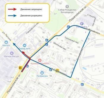 В Вологде изменится схема движения на перекресте Пошехонское шоссе-Петина