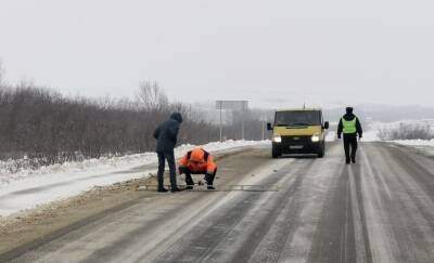 Участок трассы в Лукояновском районе отремонтировали за 25 млн рублей