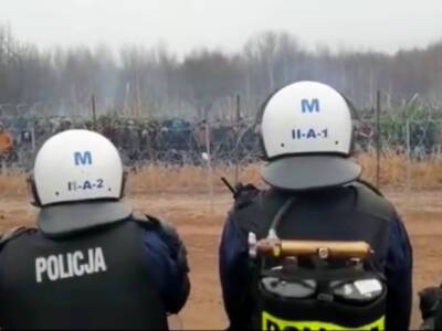 «Стреляют из автоматов и распыляют газ»: на польско-белорусской границе продолжаются стычки мигрантов с пограничниками