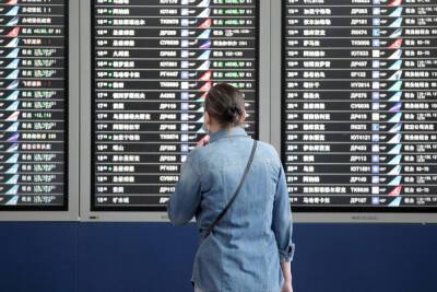 В аэропортах Москвы из-за метели отменены и задержаны десятки рейсов