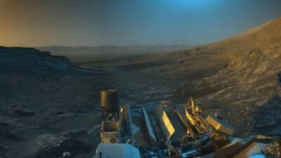 Американский ровер Curiosity прислал «открытку» с Марса