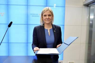 Первая женщина-премьер Швеции Магдалена Андерссон подала в отставку через несколько часов после избрания
