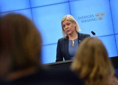 Премьер Швеции ушла со своего поста через несколько часов после избрания на должность