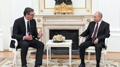 Путин и Вучич обсудят цену на российский газ для Сербии