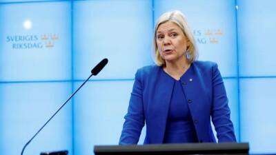 Первая женщина-премьер Швеции подала в отставку через несколько часов после назначения