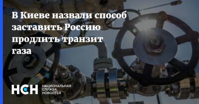 В Киеве назвали способ заставить Россию продлить транзит газа