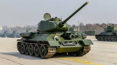 Танк Т-34 продают в Тульской области за пять миллионов рублей