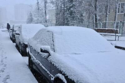 Белорусские автолюбители оказались не готовы к первому снегу
