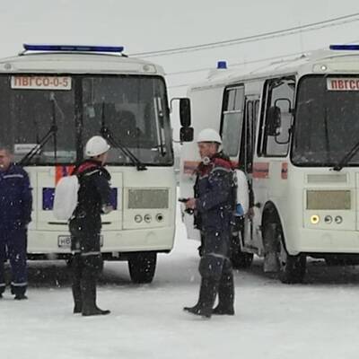 Один человек скончался в результате задымления на шахте "Листвяжной" в Кузбассе