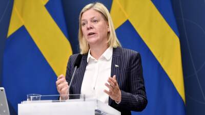 В Швеции премьер-министр Андерссон подала в отставку через несколько часов после избрания