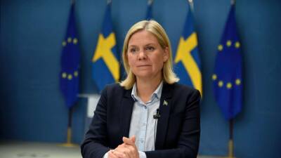 Первая женщина во главе правительства Швеции недолго оставалась на своем посту