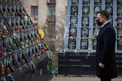 В годовщину Евромайдана Зеленский тайно отметил другой праздник