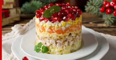 Новогодняя кухня: необычный салат "Красная шапочка"