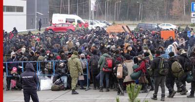 В Польше сообщили, что через границу прорвались более 200 мигрантов