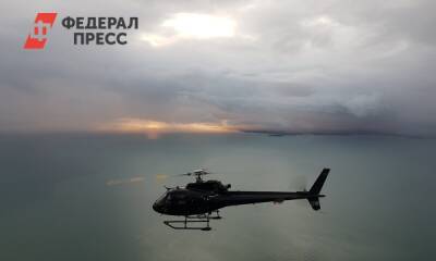 В ХМАО сгорел задействованный для осмотра нефтяной скважины вертолет Ми-2