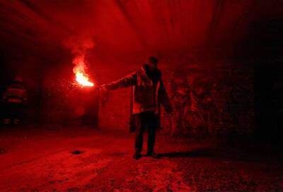 Фоторепортаж: В Шлиссельбурге на учениях отработали "взрыв" бытового газа