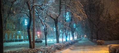 Потепление и мокрый снег придут в пятницу в Карелию