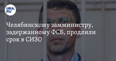 Челябинскому замминистру, задержанному ФСБ, продлили срок в СИЗО